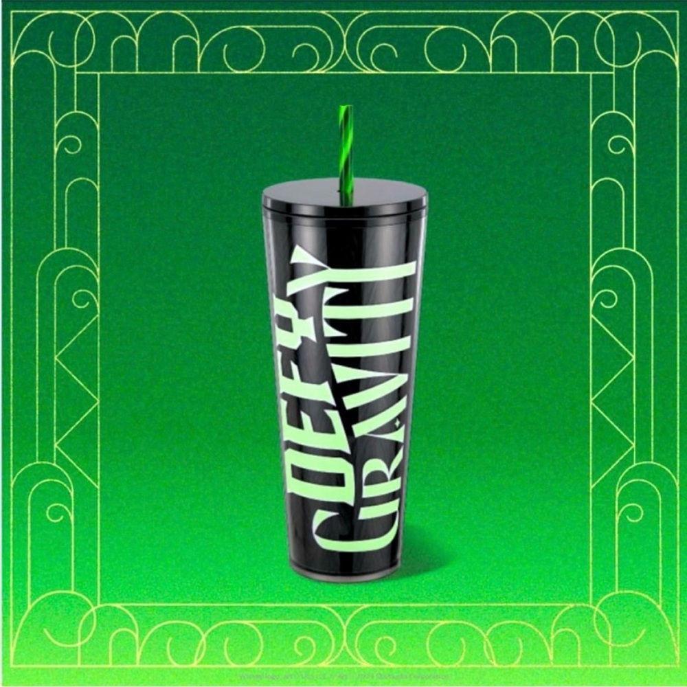 🆕 Starbucks x Wicked | Defy Gravity Elphaba Glow in the Dark 24oz Cold Cup